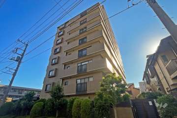 コスモ川口ロイヤルステージの外観（南西側から）