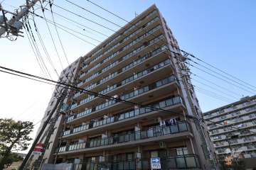 マイキャッスル南浦和の外観（北東側から）