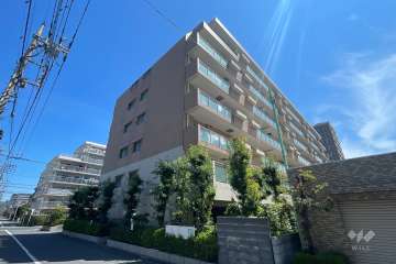 プランヴェール川口の外観（南西側から）