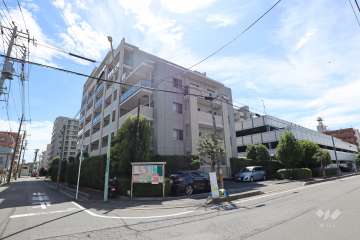 ブローデン青木町公園の外観（北東側から）