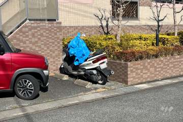バイク置場