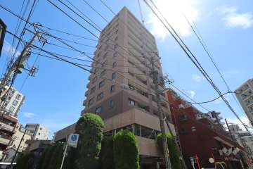 ライオンズステージ川口並木の外観（北西側から）