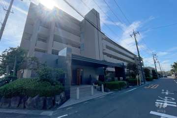 コスモ東川口リバーステージの外観（北側から）