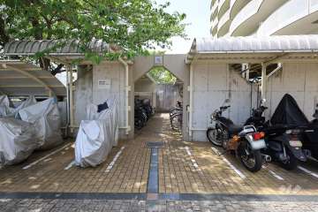 バイク置場