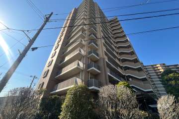 ソルシエーナ川口の外観（南東側から）