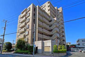 ハイセレサ川口ウインドフロウの外観（北東側から）