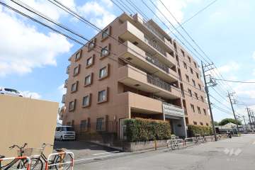 レーベンハイム川口Gディールの外観（北西側から）