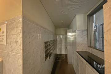 共用ポストと宅配ボックス