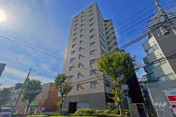 ゼファー東川口けやき通りの外観（北東側から）