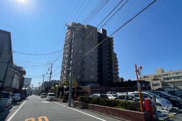 日神パレステージ西川口グランアベニューの外観（東北側から）