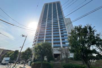 シティデュオタワー川口の外観（東側から）