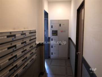 共用ポストと宅配ボックス