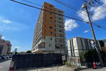 エンゼルブレッサ川口の外観（北東側から）