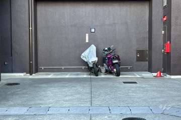 バイク置場