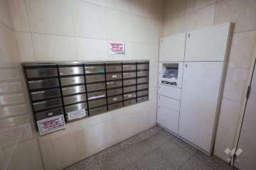 共用ポストと宅配ボックス