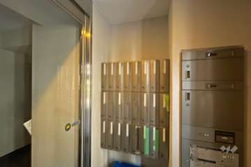 共用ポストと宅配ボックス