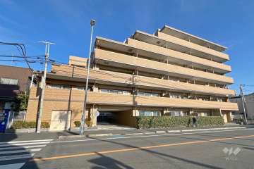 サンクレイドル川口東領家の外観（北西側から）