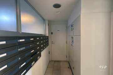 共用ポストと宅配ボックス