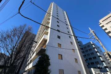 オーベル川口並木の外観（南東側から）