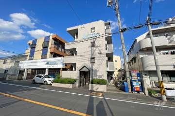 マリオン川口第３の外観（南西側から）