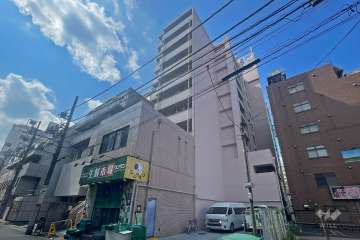 スカイコート西川口5の外観（北側から）