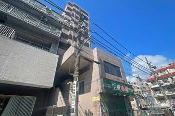 スカイコート西川口5の外観（北東側から）