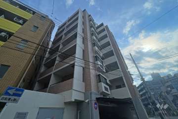ライオンズマンション川口並木第2の外観（北東側から）