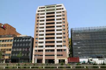 アルス千里中央の外観（南西側から）