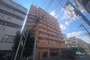 ライオンズマンション西川口第11の外観（北西側から）