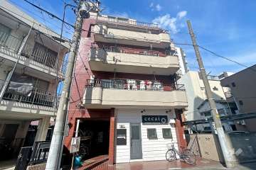 第2並木町サニーコーポの外観（南西側から）