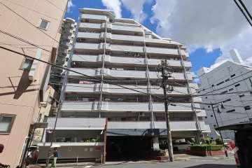 セントラルコーポ川口の外観（北西側から）