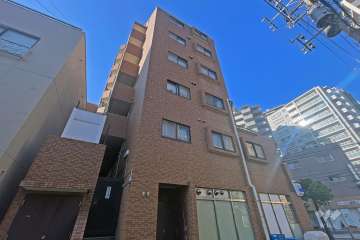 ライオンズマンション川口栄町の外観（北東側から）