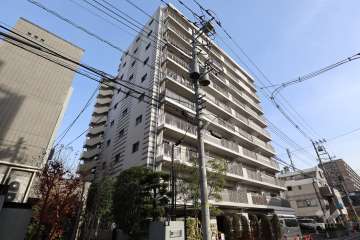 サンクレイドル東川口の外観（北西側から）　　