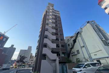 ネバーランド川口本町メルディアの外観（北東側から）