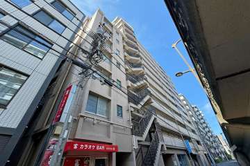 北町ハイツの外観（北東側から）