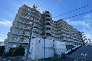 ルモン東川口壱番館の外観（北側から）