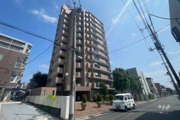 東急ドエルアルス川口5丁目壱番館の外観（北側から）