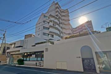 クレール川口の外観（北側から）