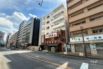 キャニオンマンション第1川口の外観（北東側から）