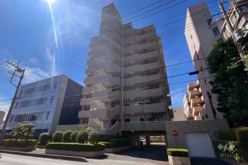 川口第３ローヤルコーポの外観（北西側から）