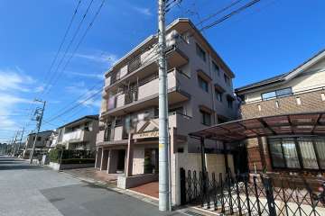 セザール第二東川口の外観（南東側から）