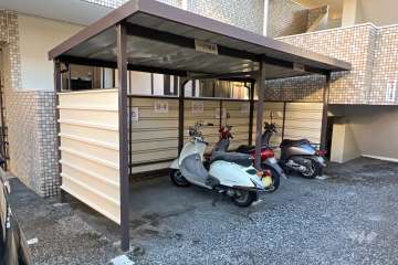 バイク置場