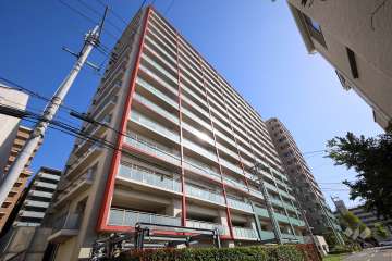 ルネ桜楓館千里中央の外観（北西側から）