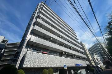 ライオンズマンション並木北公園の外観（北西側から）