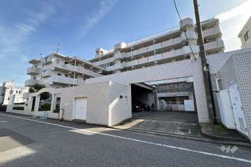 セントヒルズ東浦和の外観（北西側から）