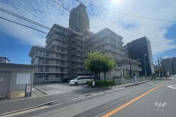 ベルエア第２川口の外観（北東側から）