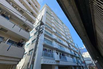 フドウ西川口ハイツの外観（北東側から）