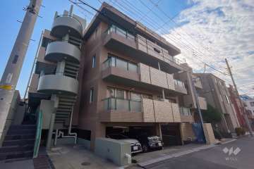 パークタウン川口青木公園の外観（北西側から）