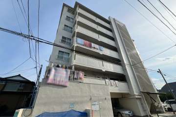 第5コーポサンキョーの外観（北西側から）