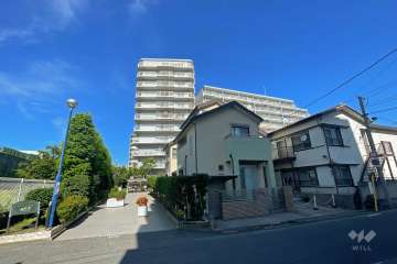グリーンビュー第3川口の外観（南東側から）